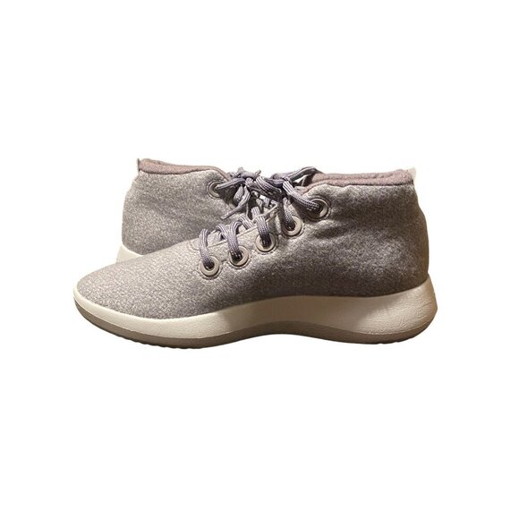 allbirds Womens Runner-Up Mizzle High Top Merino Wool Sneakers Size 8 Grey - Picture 11 of 13